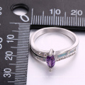 Modeschmuck 2018 Opal und Amethyst Ring